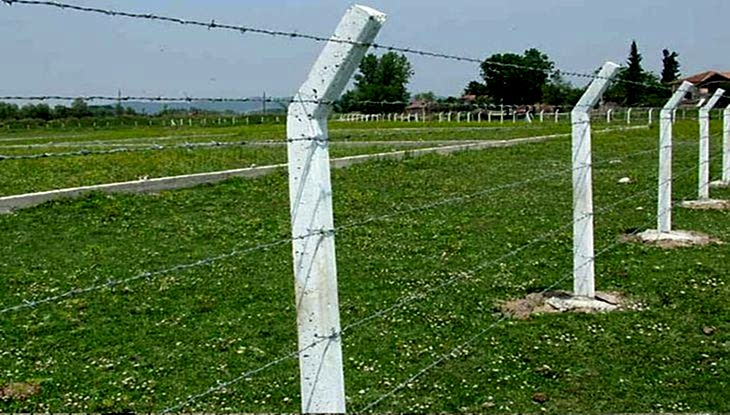 Beton Direkli Dikenli Tel Çit